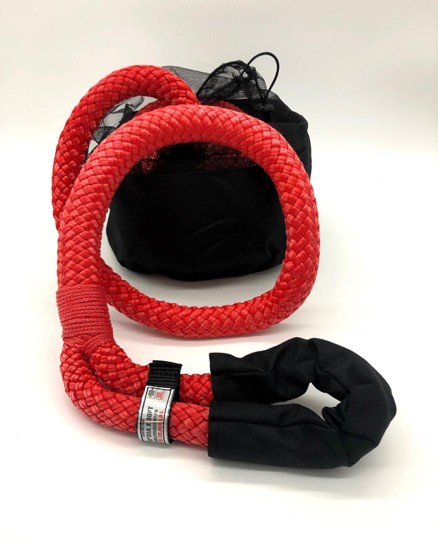 7/8” x 20' Kinetic Tow Rope – Zombie Choker Tow Ropes