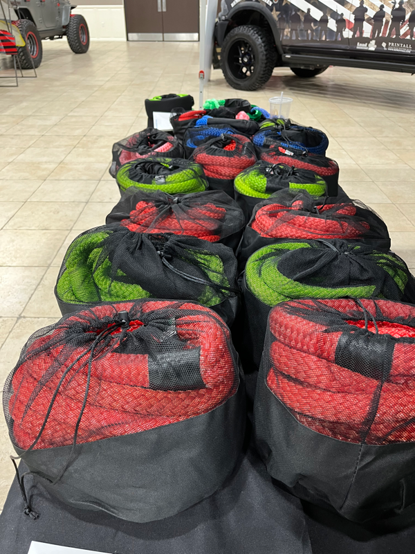 7/8” x 20’ Kinetic Tow Rope